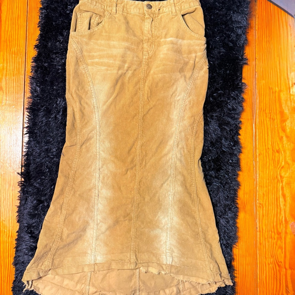 119 BDG Brown Corduroy Maxi Skirt- Size M